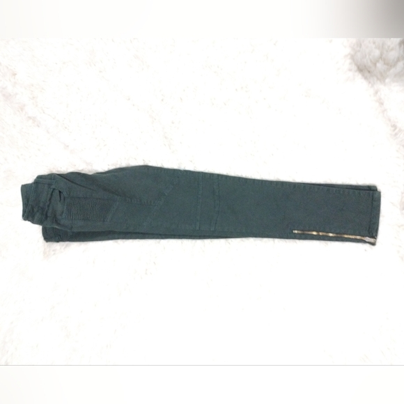 American Eagle Outfitters dark green denim jeans Súper Stretch Dark Moto - Picture 4 of 8